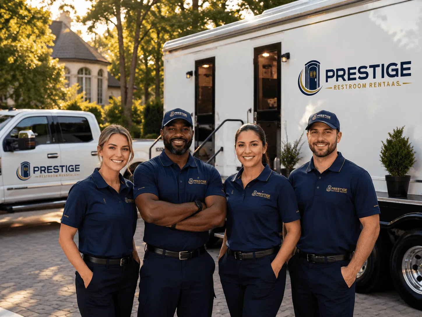 Trusted Luxury Portable Restrooms company in Galt, IL